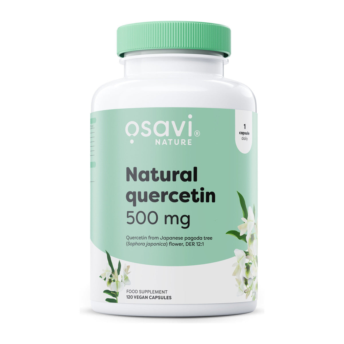 Osavi Natural Quercetin, 500mg - 120 vegan caps