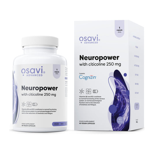 Osavi Neuropower with Citicoline, 250mg - 90 vegan caps