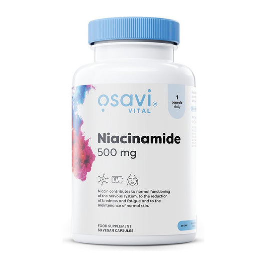 Osavi Niacinamide, 500mg - 60 vegan caps