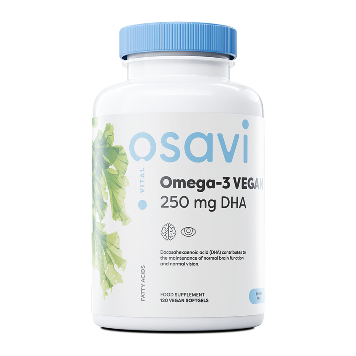 Osavi Omega-3 Vegan, 250mg DHA - 120 vegan softgels