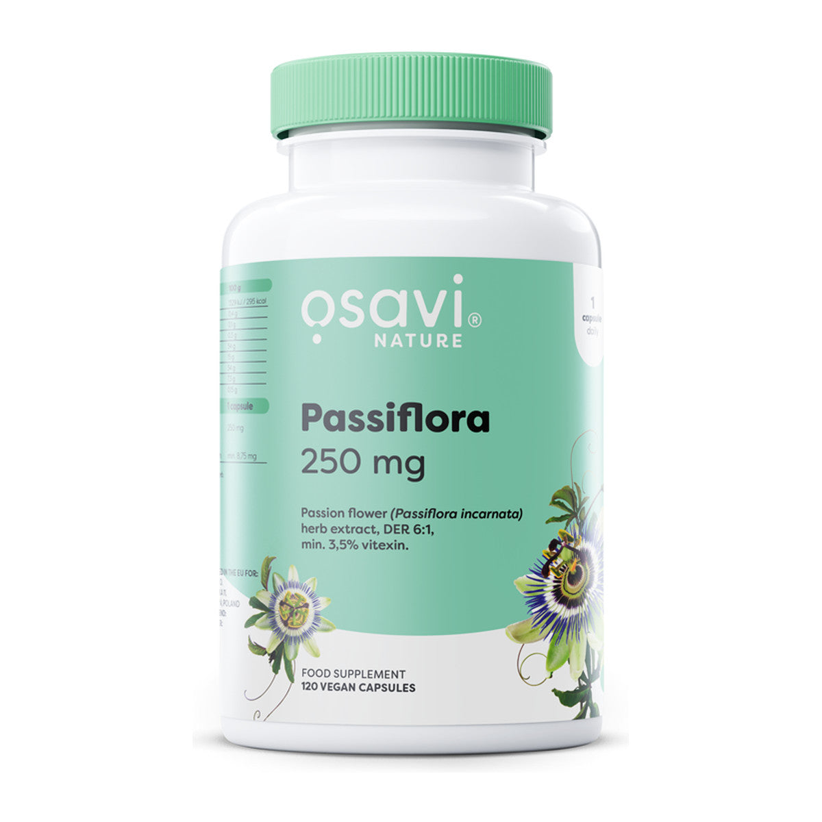 Osavi Passiflora, 250mg - 120 vegan caps