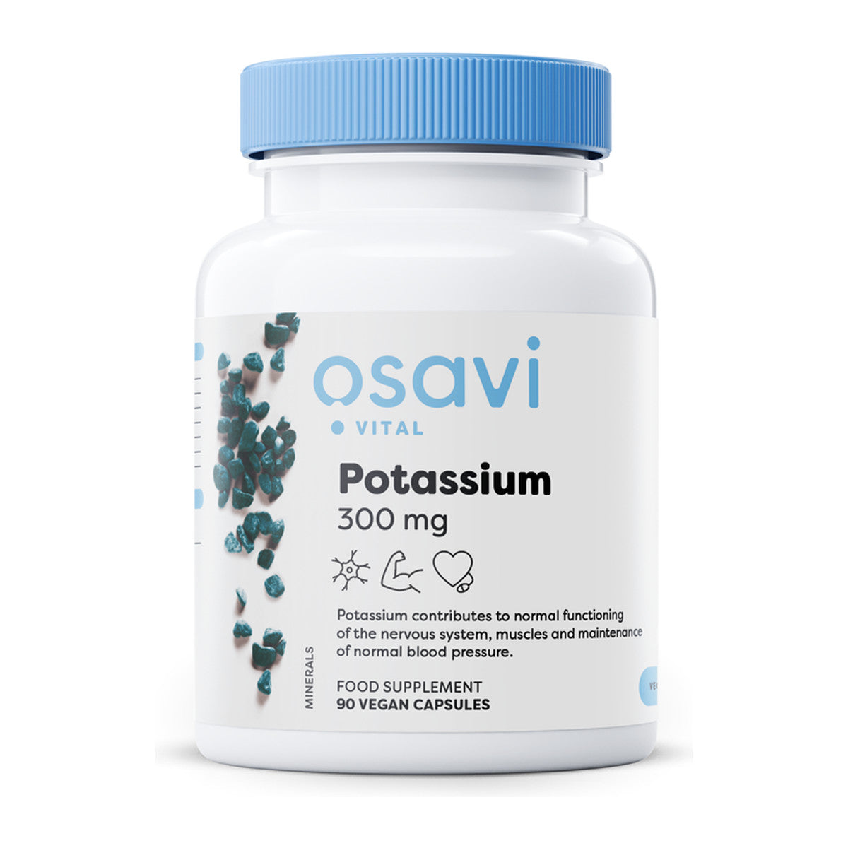 Osavi Potassium, 300mg - 90 vegan caps