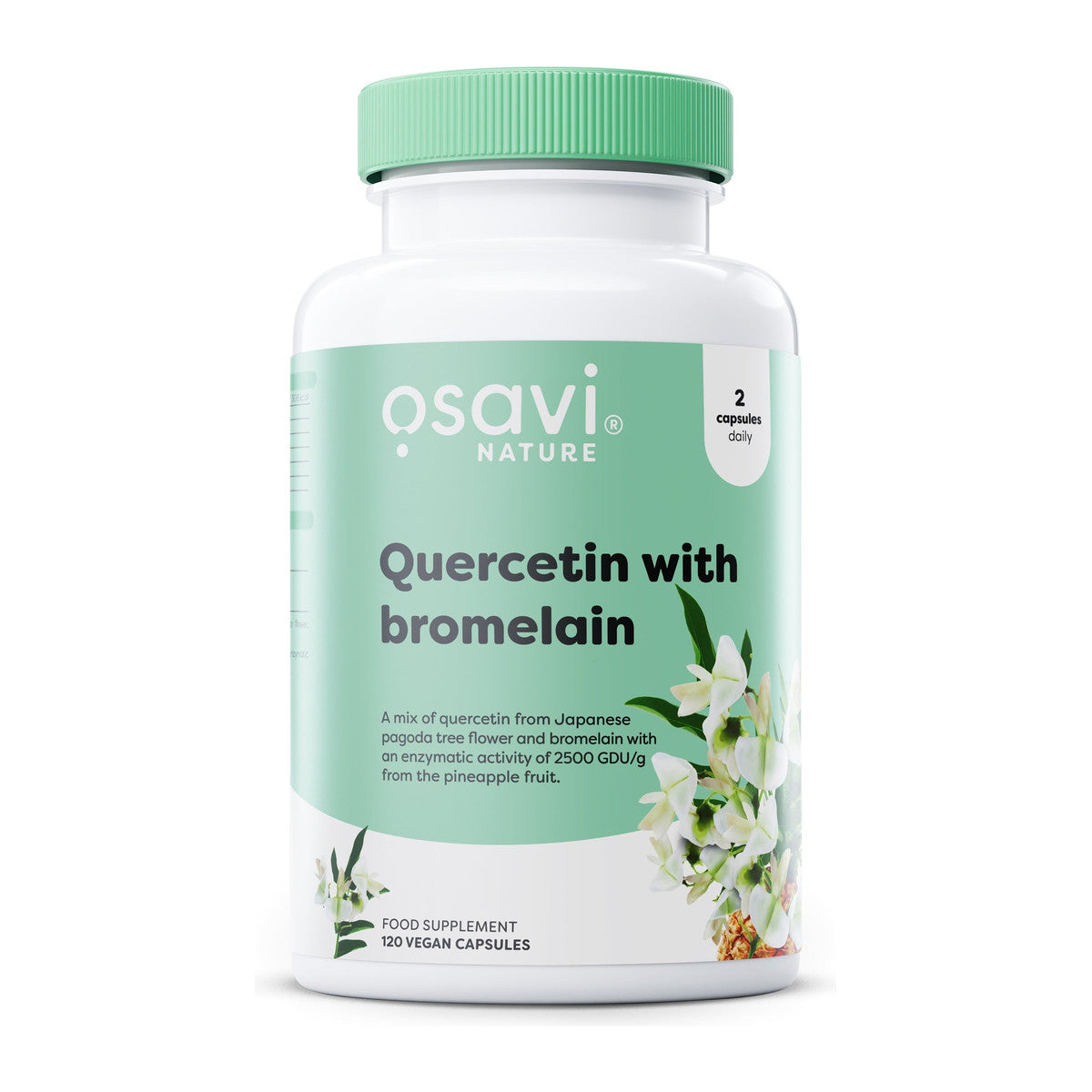 Osavi Quercetin with Bromelain - 120 vegan caps