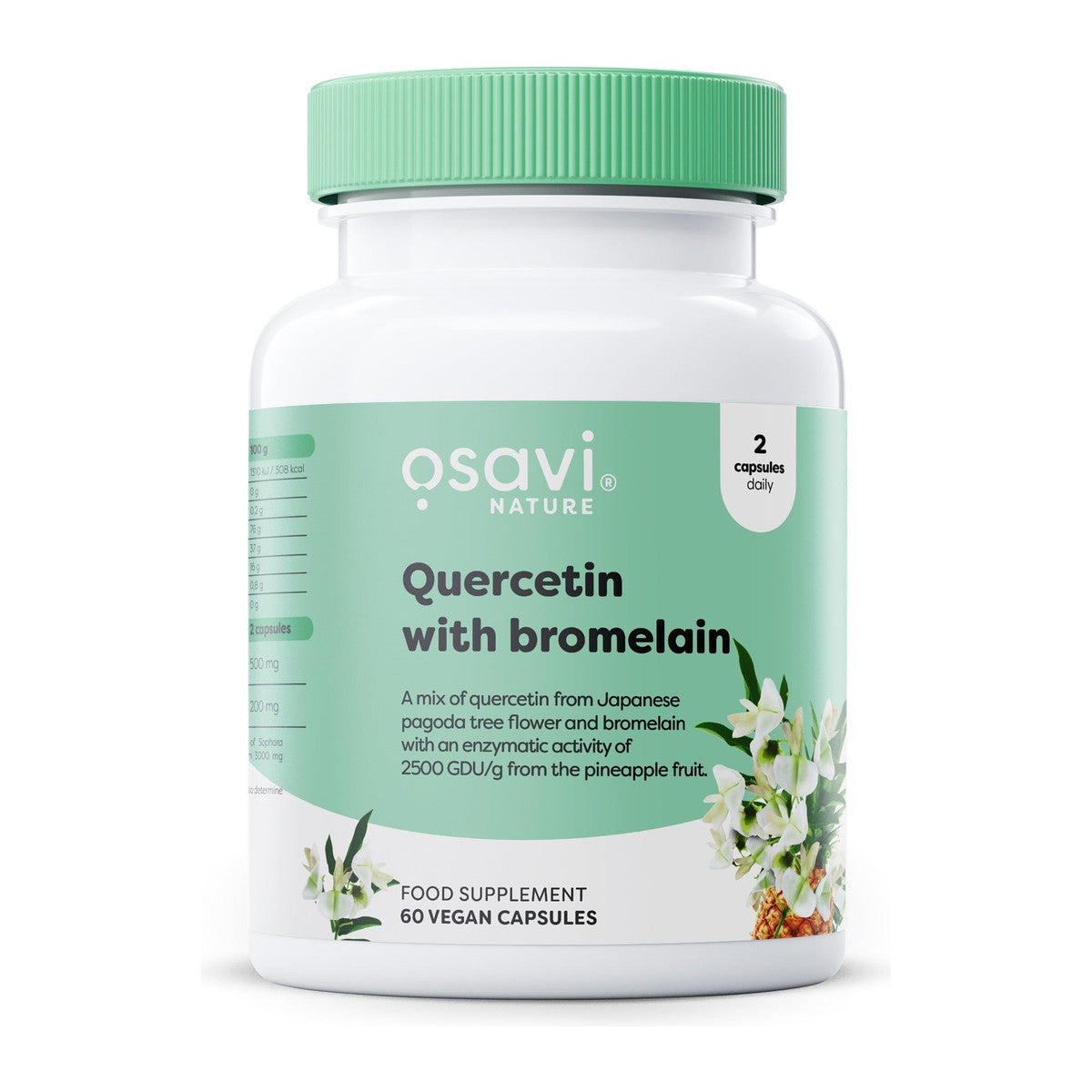 Osavi Quercetin with Bromelain - 60 vegan caps