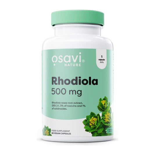 Osavi Rhodiola, 500mg - 60 vegan caps