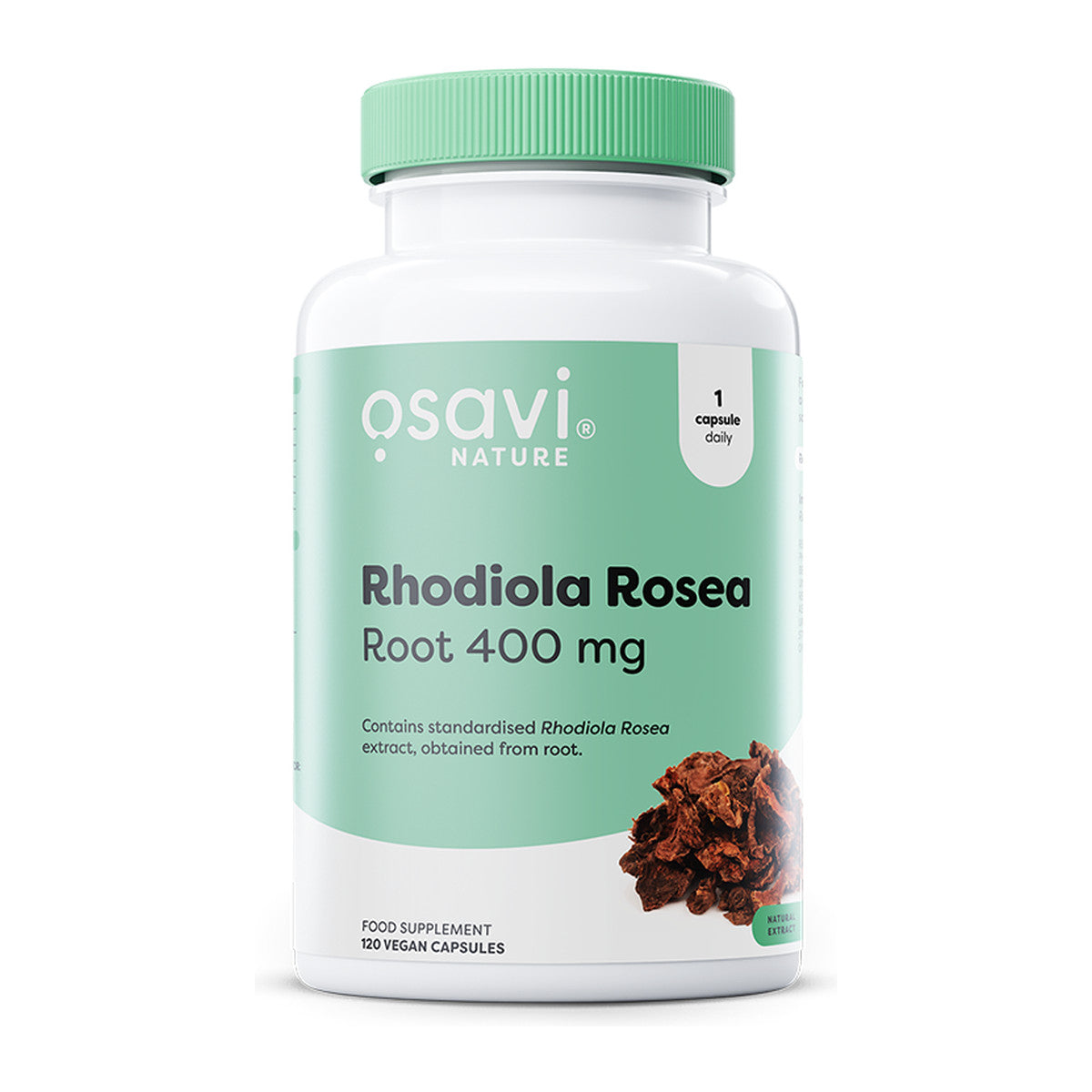 Osavi Rhodiola Rosea Root, 400mg - 120 vegan caps