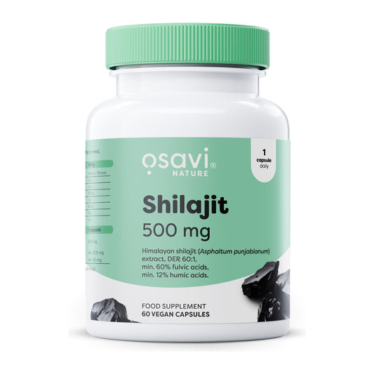 Osavi Shilajit, 500mg - 60 vegan caps