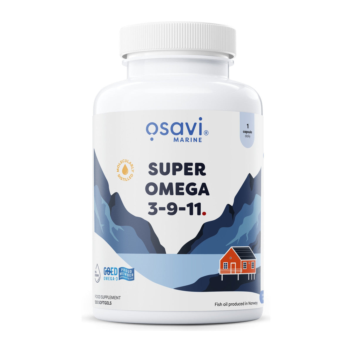 Osavi Super Omega 3-9-11 - 120 softgels