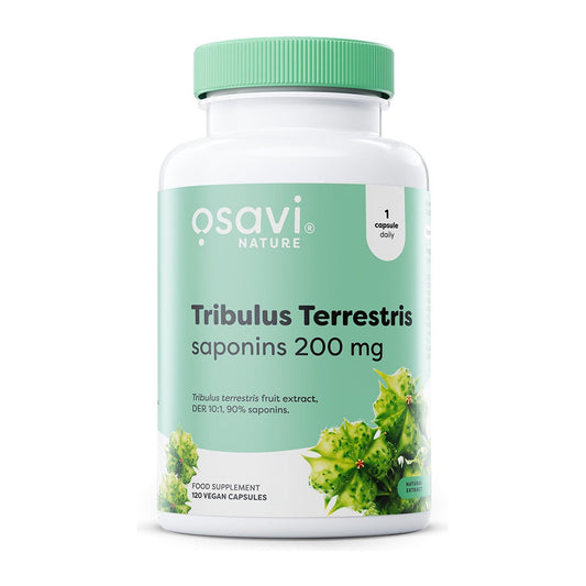 Osavi Tribulus Terrestris, Saponins 200mg - 120 vegan caps