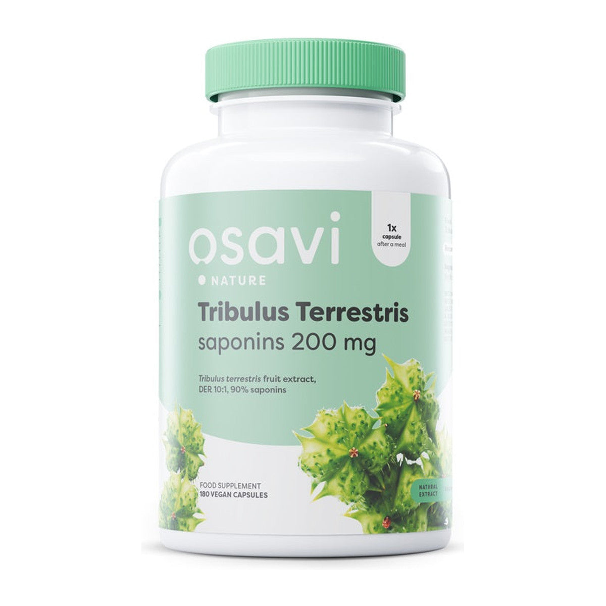Osavi Tribulus Terrestris, Saponins 200mg - 180 vegan caps