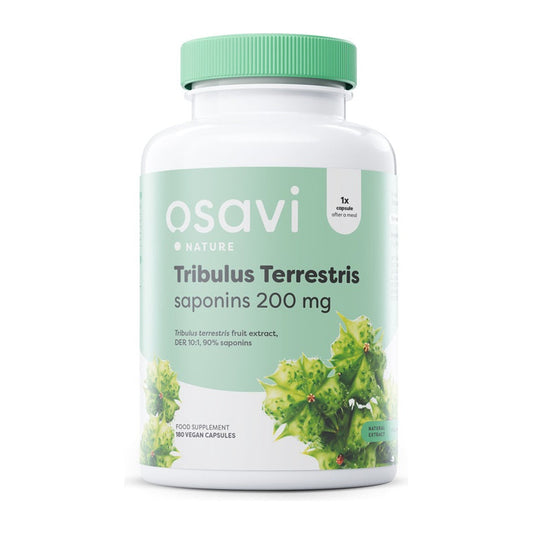 Osavi Tribulus Terrestris, Saponins 200mg - 180 vegan caps