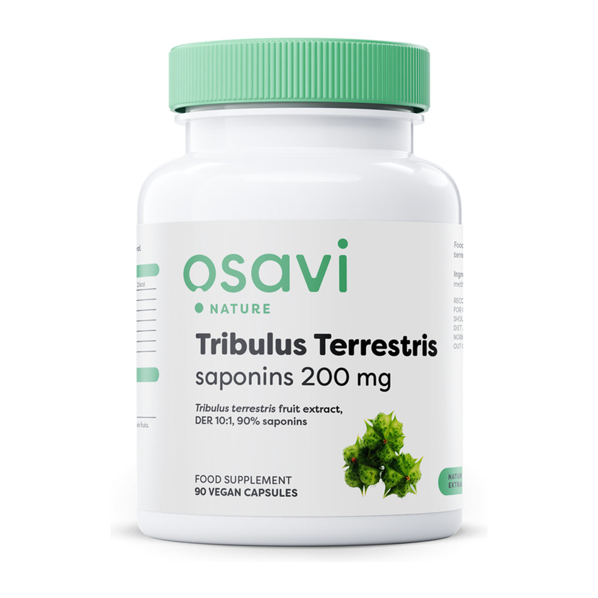 Osavi Tribulus Terrestris, Saponins 200mg - 90 vegan caps