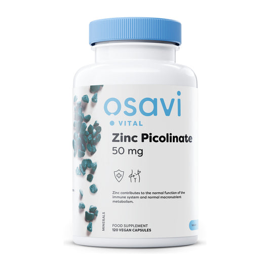 Osavi Zinc Picolinate, 50mg - 120 vegan caps