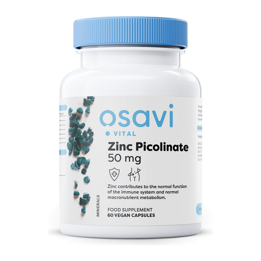 Osavi Zinc Picolinate, 50mg - 60 vegan caps