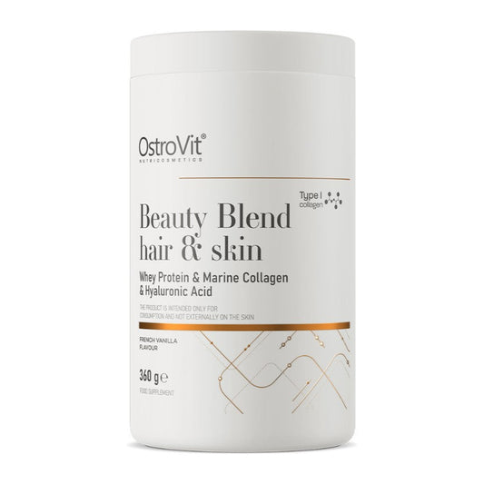 OstroVit Beauty Blend Hair & Skin, French Vanilla - 360g