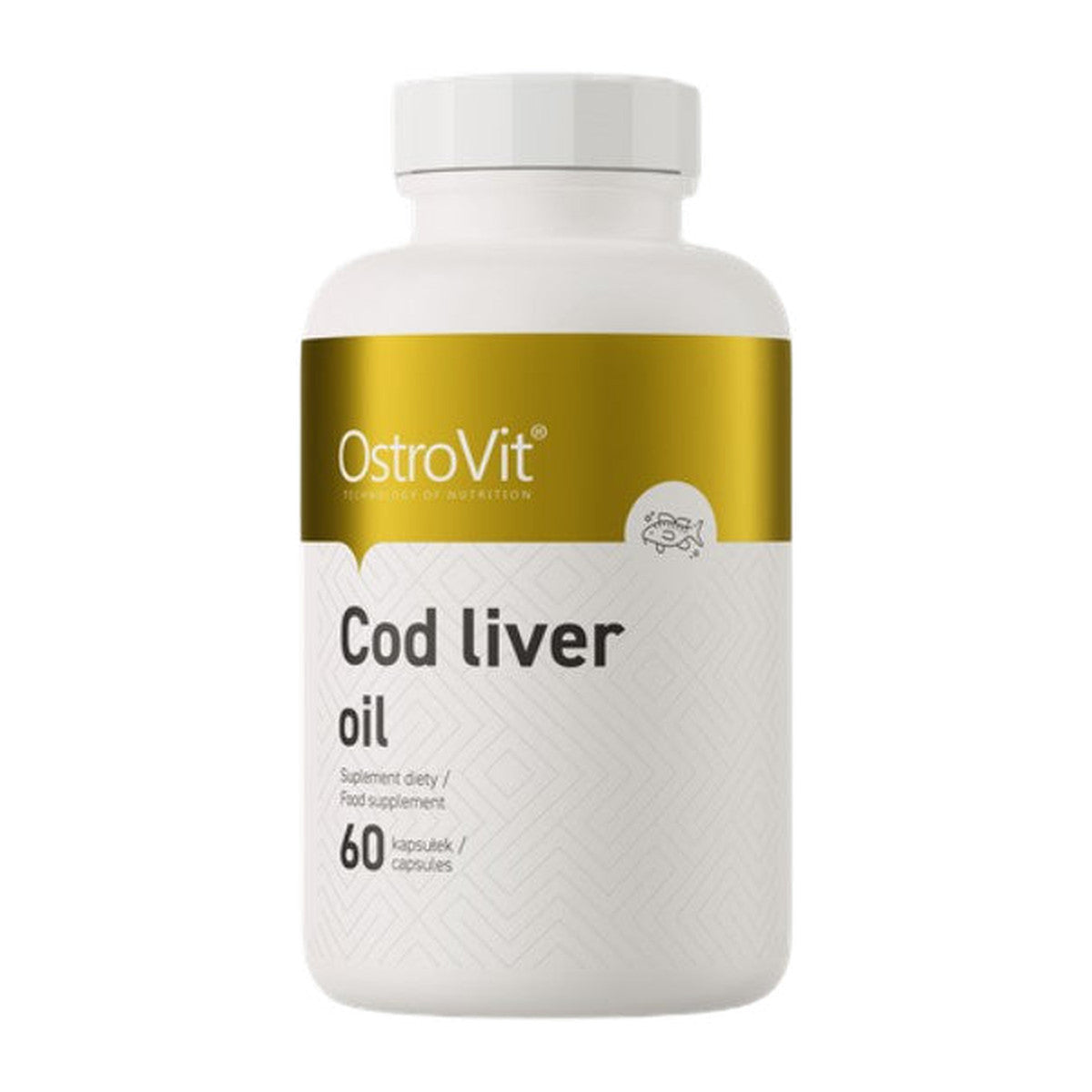 OstroVit Cod Liver Oil - 60 caps