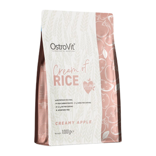 OstroVit Cream of Rice, Creamy Apple - 1000g