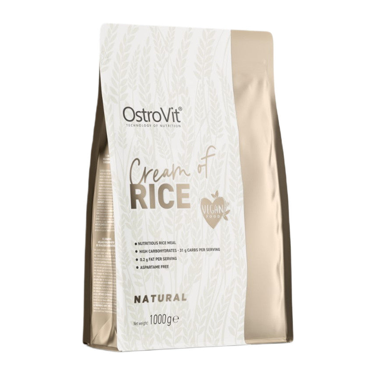 OstroVit Cream of Rice, Natural - 1000g