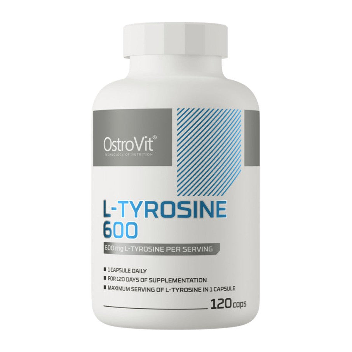 OstroVit L-Tyrosine, 600mg - 120 caps