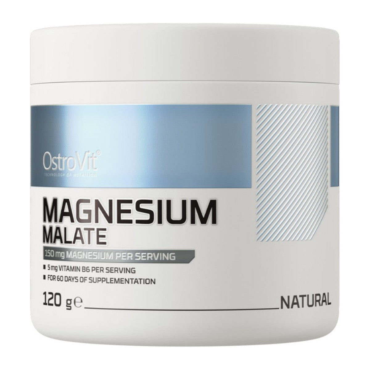 OstroVit Magnesium Malate, Natural - 120g