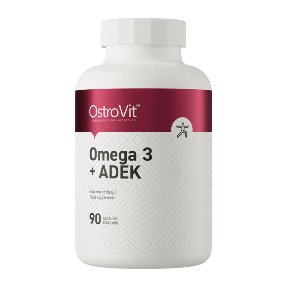 OstroVit Omega 3 + ADEK - 90 caps