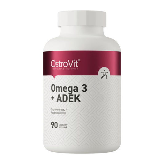 OstroVit Omega 3 + ADEK - 90 caps