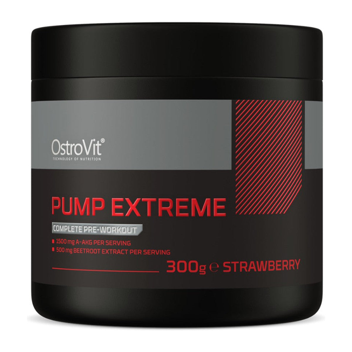 OstroVit Pump Extreme Pre-workout, Strawberry - 300g