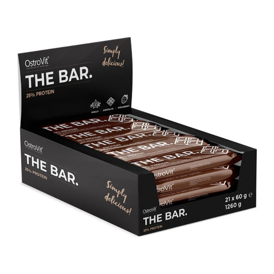 OstroVit The Bar 25% Protein, Chocolate - 21 x 60g