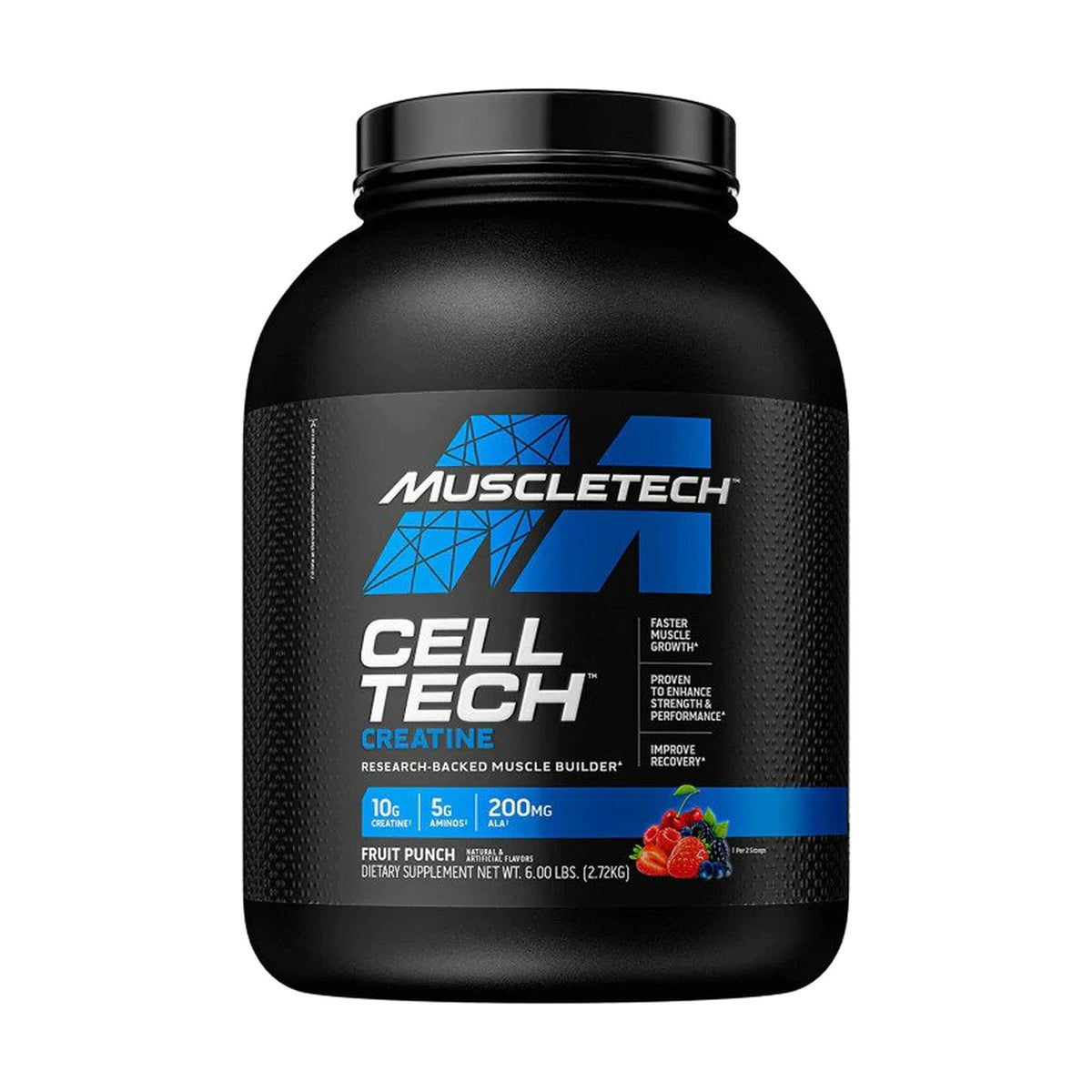 MuscleTech Cell-Tech Creatine, Fruit Punch (US Formula) - 2720 grams
