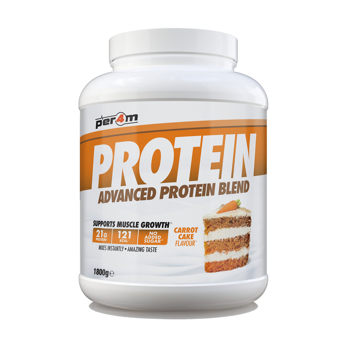Per4m Advanced Protein, Carrot Cake - 1.8kg