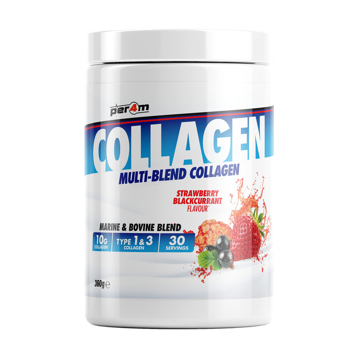 Per4m Collagen 301g - Strawberry Blackcurrant