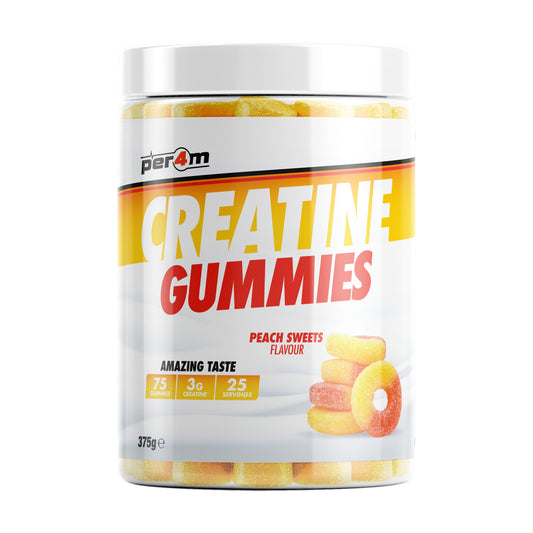 Per4m Creatine Gummies, Peach Sweets - 375g