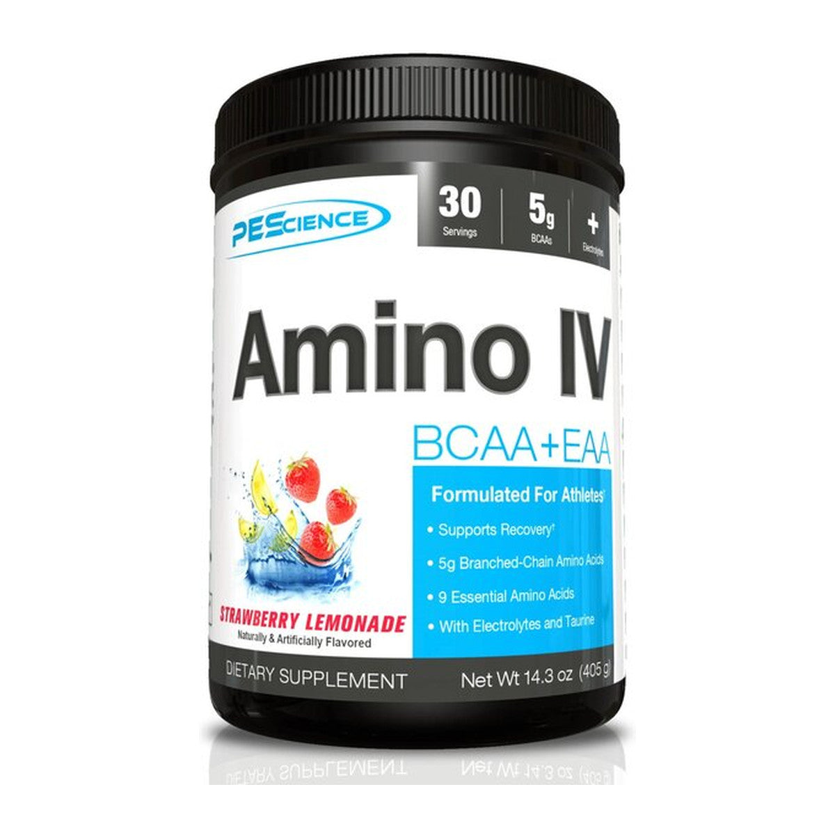 PEScience Amino IV, Strawberry Lemonade - 405g