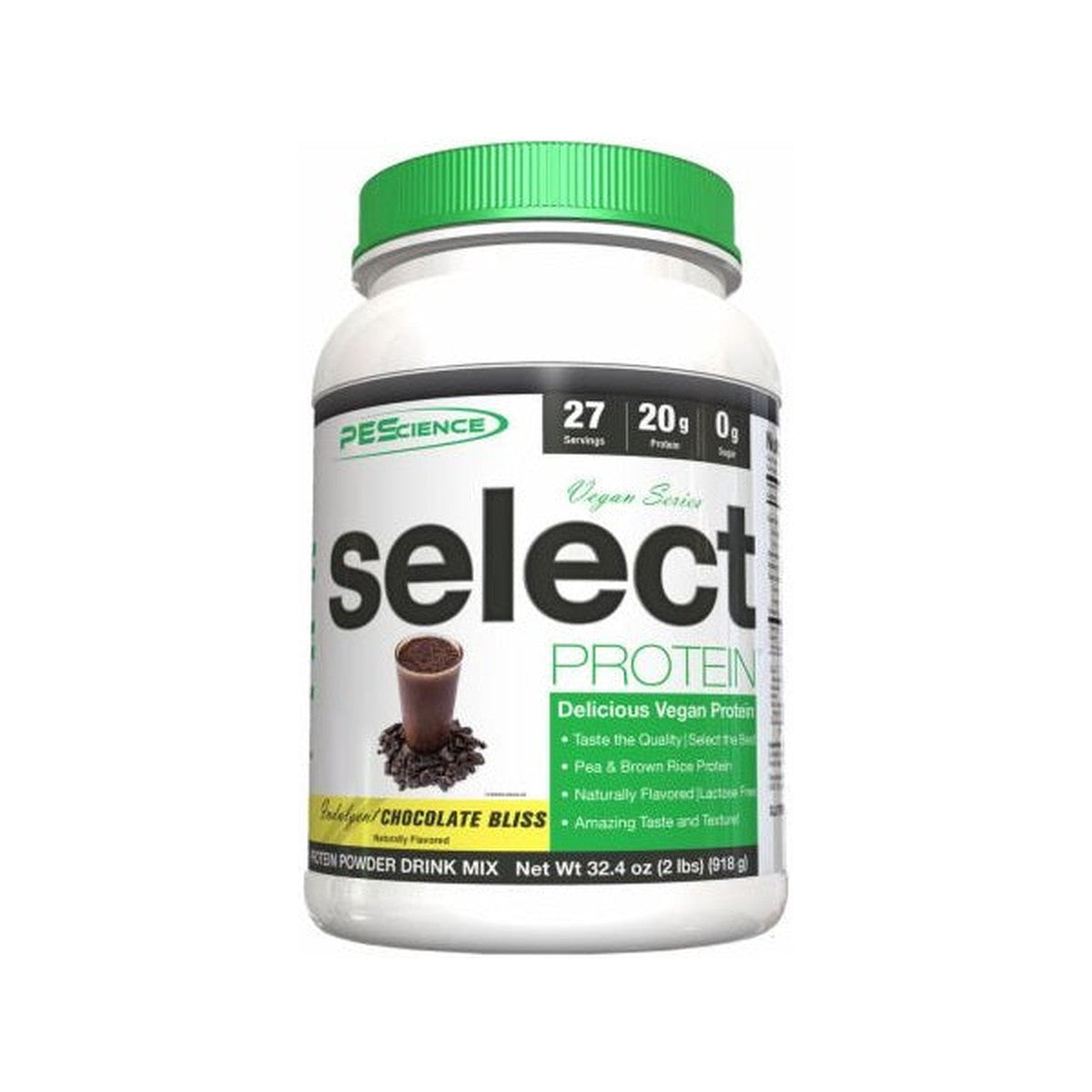 PEScience Select Protein Vegan Series, Chocolate Peanut Butter - 9