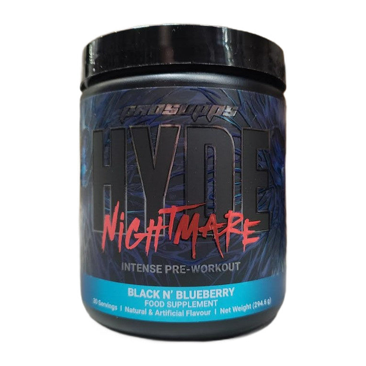 ProSupps Hyde Nightmare, Black N' Blueberry - 295g