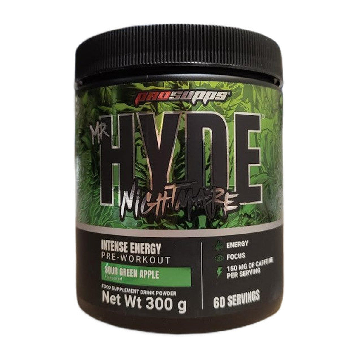 ProSupps Hyde Nightmare, Sour Green Apple - 300g
