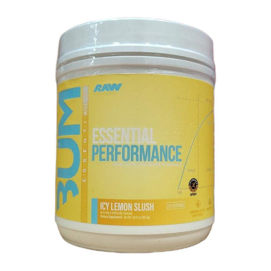 Raw Nutrition Bum Essential Performance, Icy Lemon Slush - 582.5g