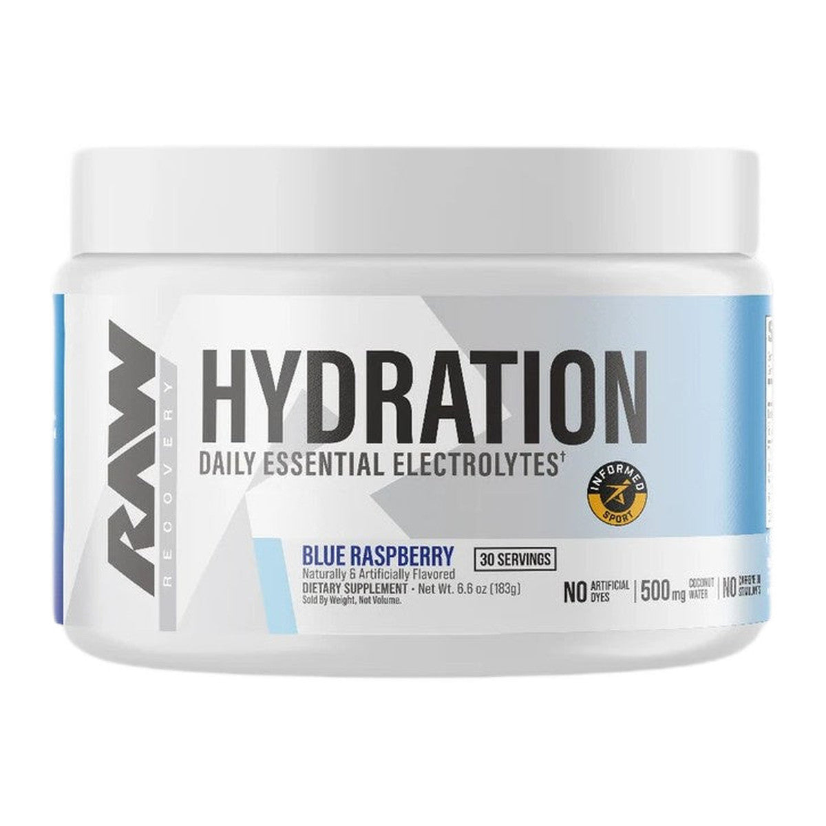 Raw Nutrition Hydration, Blue Raspberry - 183g