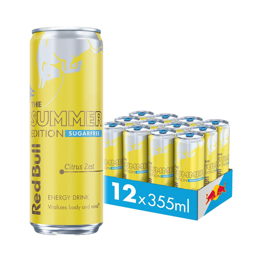Red Bull Sugar Free 12x355ml