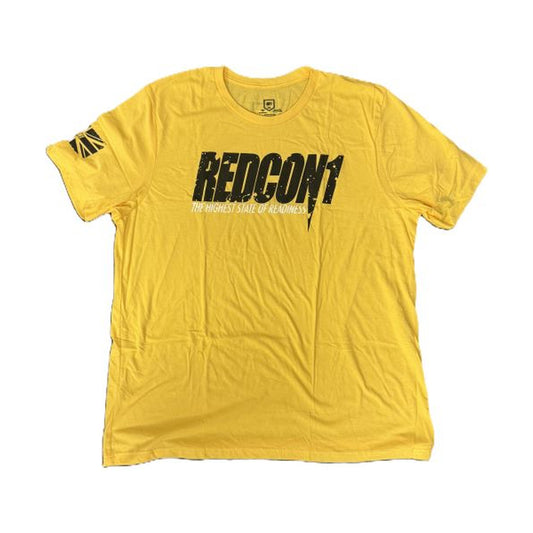 Redcon1 Black on Yellow OG T-Shirt - Medium