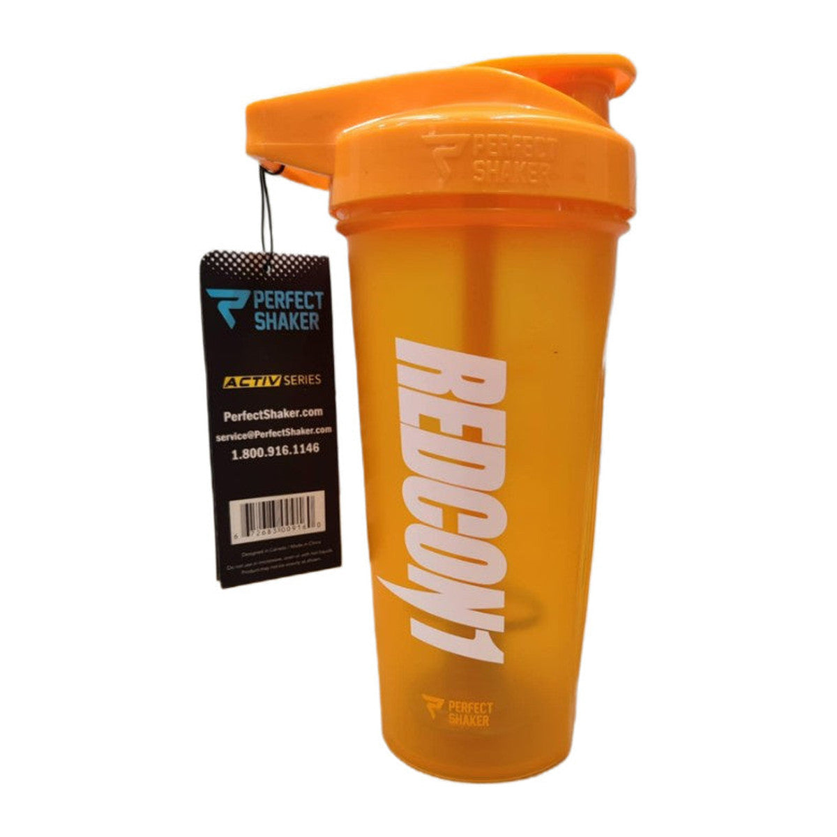 Redcon1 Redcon1 Shaker, Orange/White - 600 ml.