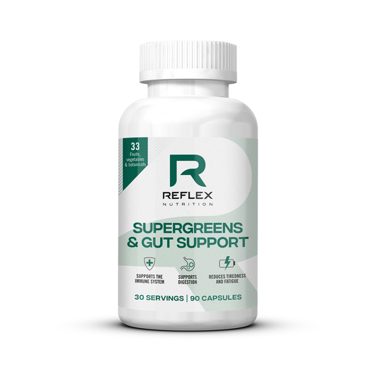 Reflex Nutrition Supergreens & Gut Support 90 Veg Caps