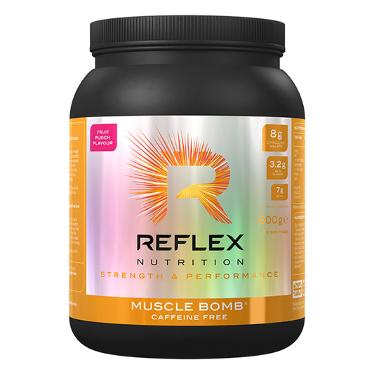 Reflex Nutrition The Muscle Bomb - CAFFEINE FREE 400g Sherbet Lemon