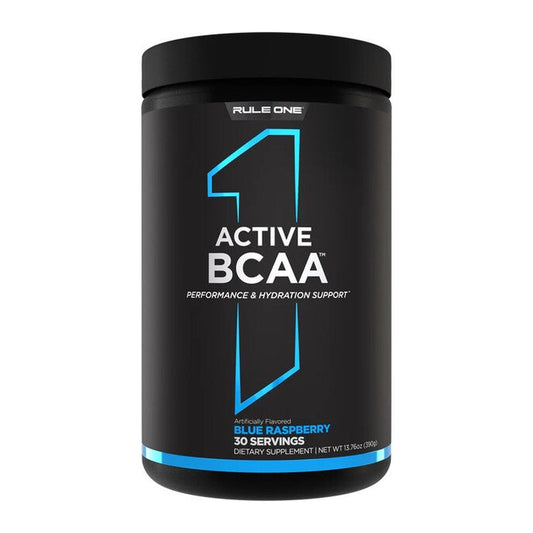 Rule One Active BCAA, Blue Raspberry - 390g