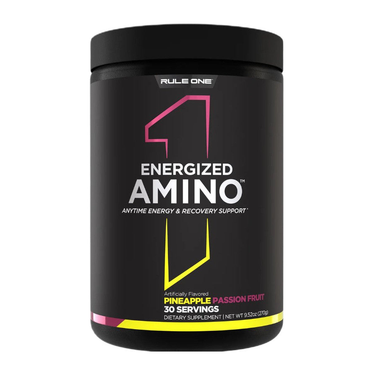 Rule One Energized Amino, Pineapple Passion Fruit - 270g
