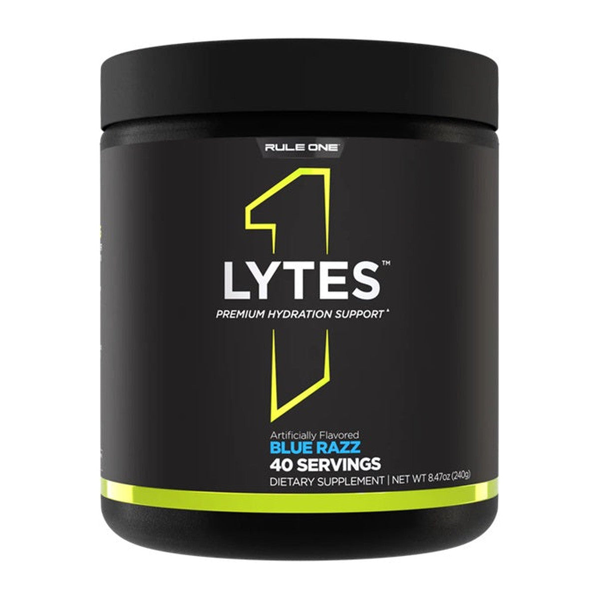 Rule One Lytes, Blue Razz - 240g