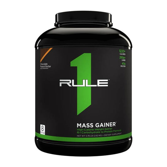 Rule One Mass Gainer, Chocolate Peanut Butter - 2620g