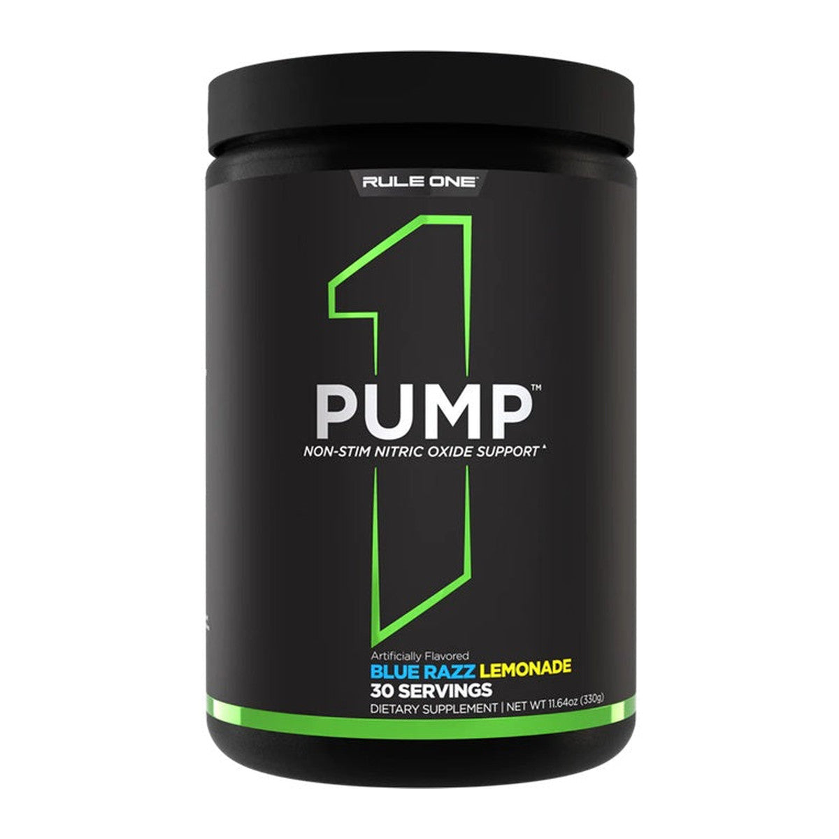 Rule One Pump, Blue Razz Lemonade - 330g
