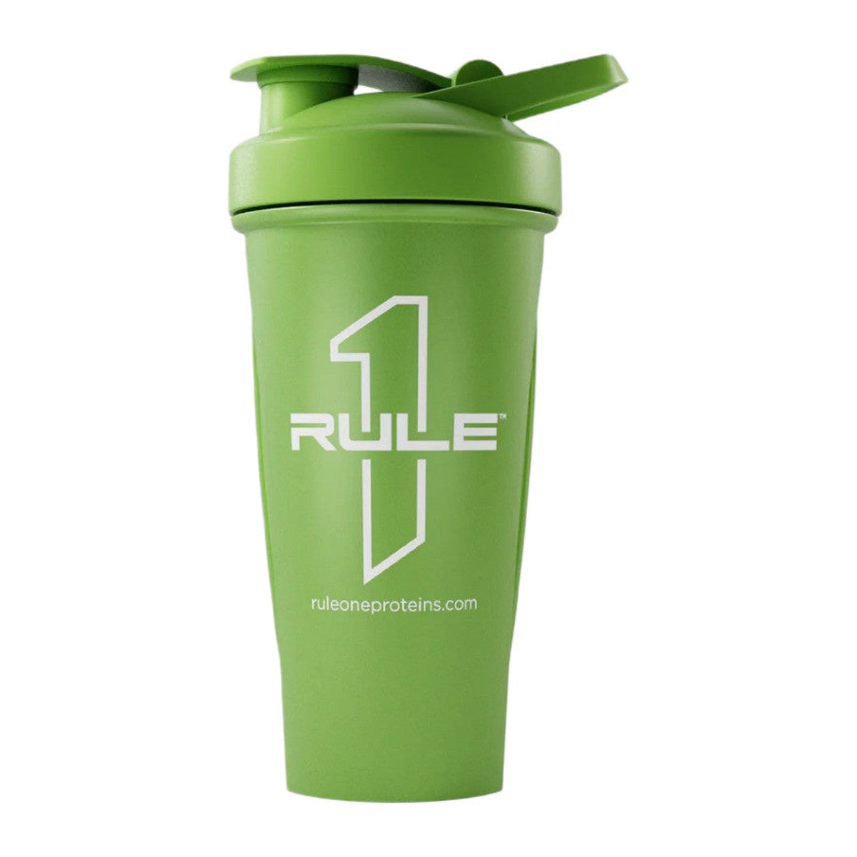 Rule One R1 Outlined Logo Shaker Cup, Green - 600 ml.