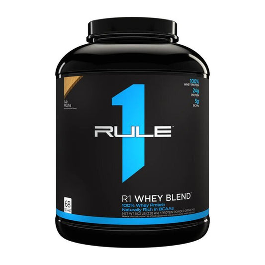 Rule One R1 Whey Blend, Cafe Mocha - 2280g